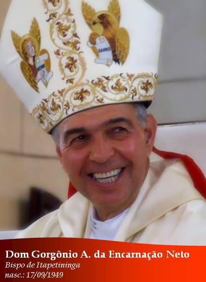 Dom Gorgônio (foto site da Diocese de Itapetininga