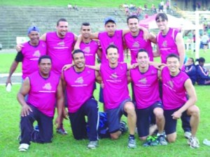 Equipe de atletismo.