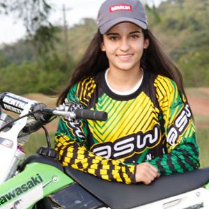 Monique Camargo sofreu grave acidente na pista de Tatuí (foto do site ASW Racing).