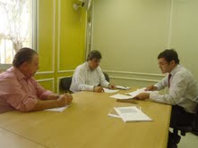 Reunião em São Paulo para decidir ação contra o IPTU. 1777