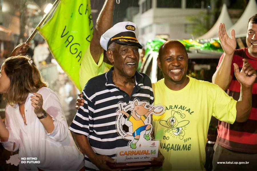 Paulo Vagalume homenageado no carnaval.