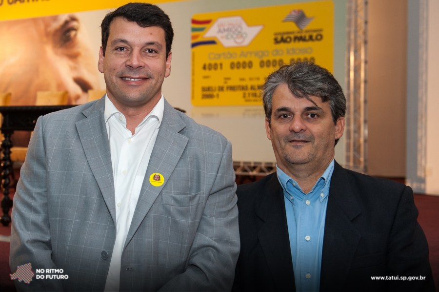 Prefeito Manu e Márcio Fernandes, novo secretário.